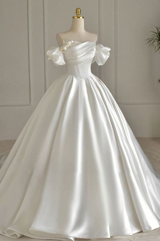 Off-Shoulder Formal Gown